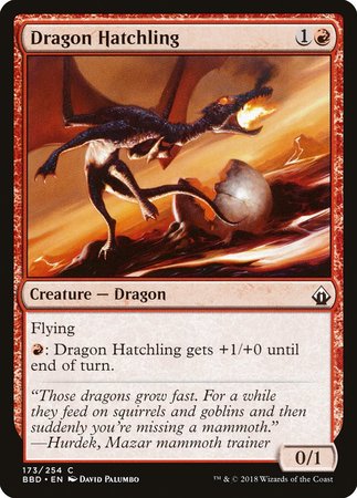 Dragon Hatchling [Battlebond] | Spectrum Games
