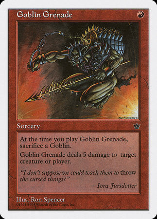 Goblin Grenade [Anthologies] | Spectrum Games