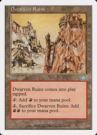 Dwarven Ruins [Classic Sixth Edition] | Spectrum Games