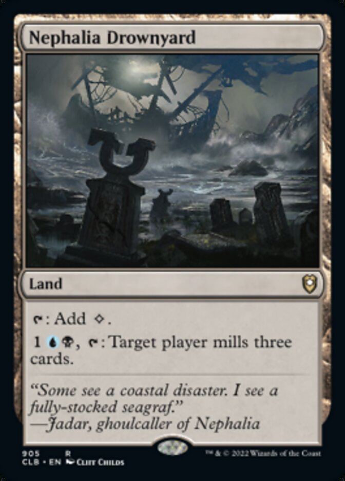 Nephalia Drownyard [Commander Legends: Battle for Baldur's Gate] | Spectrum Games