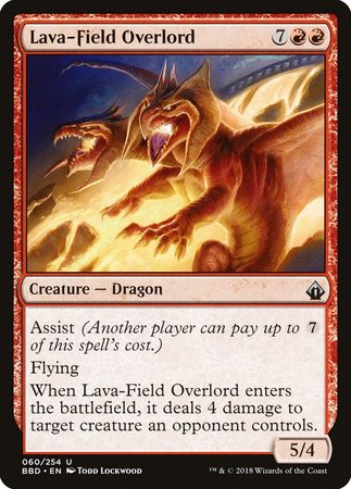 Lava-Field Overlord [Battlebond] | Spectrum Games