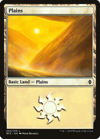 Plains (250) [Battle for Zendikar] | Spectrum Games