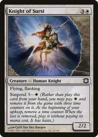 Knight of Sursi [Future Sight] | Spectrum Games