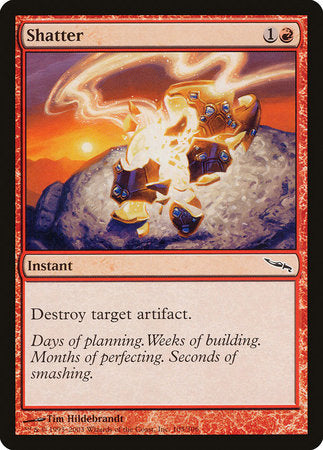 Shatter [Mirrodin] | Spectrum Games