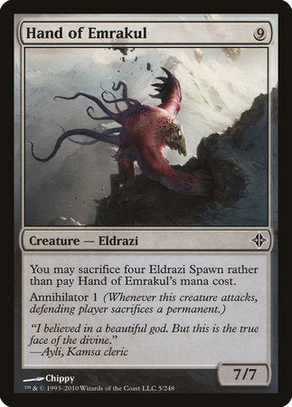 Hand of Emrakul [Rise of the Eldrazi] | Spectrum Games