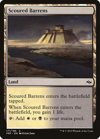 Scoured Barrens [Fate Reforged] | Spectrum Games