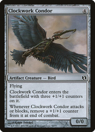 Clockwork Condor [Duel Decks: Elspeth vs. Tezzeret] | Spectrum Games