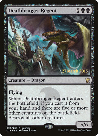 Deathbringer Regent [Dragons of Tarkir Promos] | Spectrum Games
