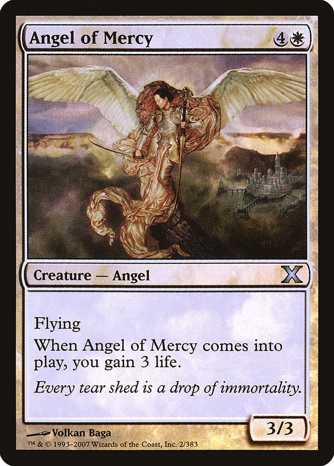 Angel of Mercy (Premium Foil) [Tenth Edition] | Spectrum Games