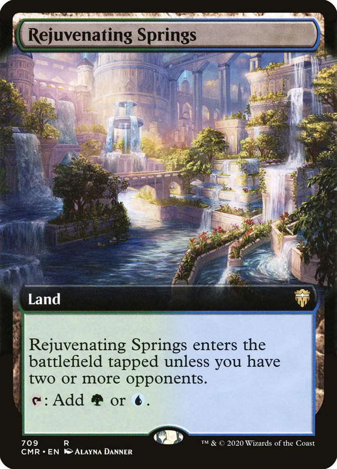 Rejuvenating Springs (Extended) [Commander Legends] | Spectrum Games