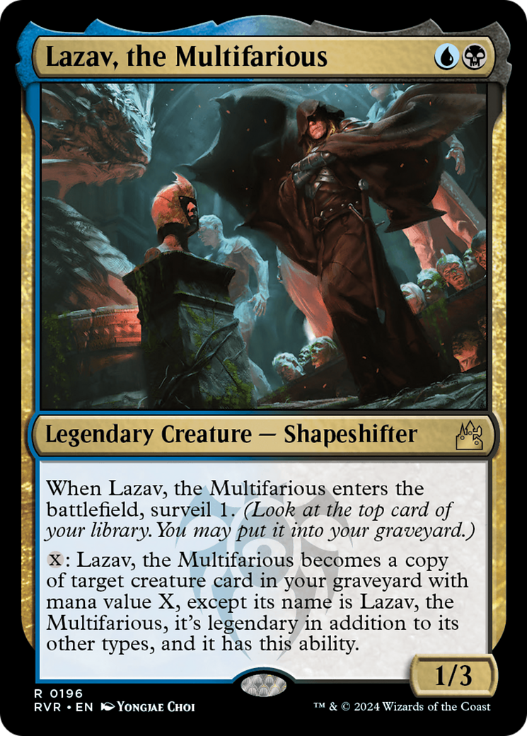 Lazav, the Multifarious [Ravnica Remastered] | Spectrum Games