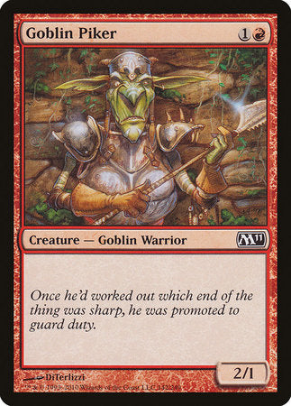 Goblin Piker [Magic 2011] | Spectrum Games