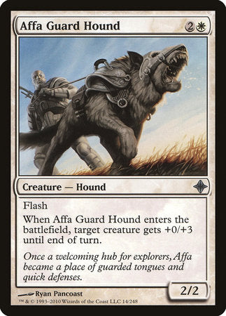 Affa Guard Hound [Rise of the Eldrazi] | Spectrum Games