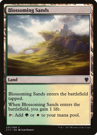 Blossoming Sands [Commander 2017] | Spectrum Games