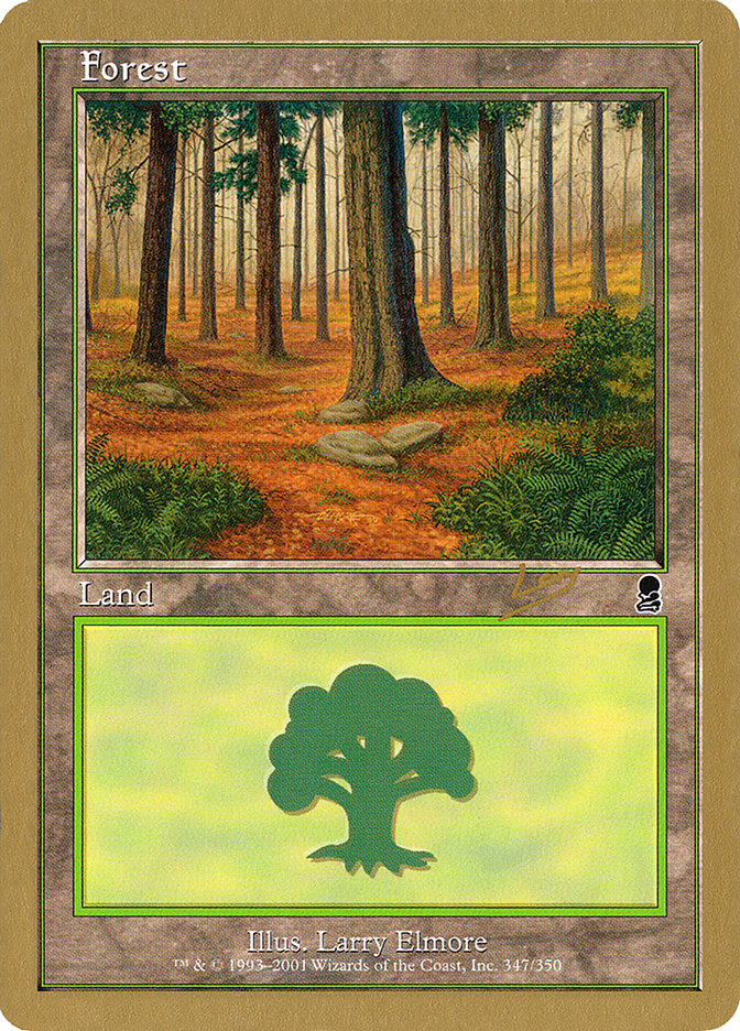 Forest (rl347) (Raphael Levy) [World Championship Decks 2002] | Spectrum Games