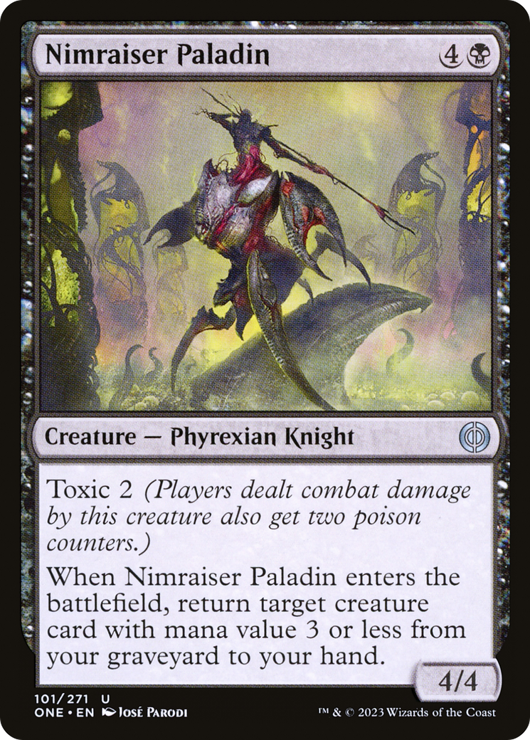 Nimraiser Paladin [Phyrexia: All Will Be One] | Spectrum Games