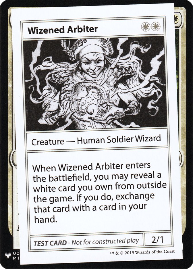 Wizened Arbiter [Mystery Booster Playtest Cards] | Spectrum Games