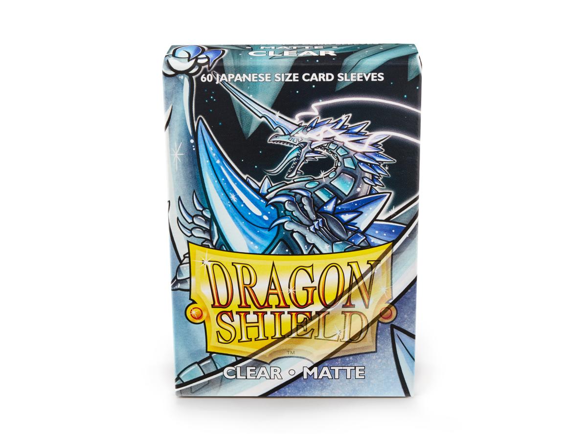 Dragon Shield Matte Sleeve - Clear ‘Kakush’ 60ct | Spectrum Games