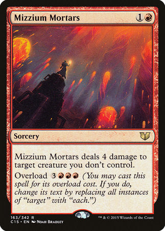 Mizzium Mortars [Commander 2015] | Spectrum Games