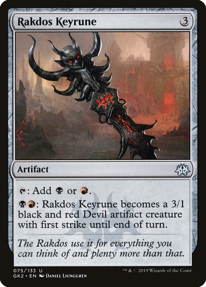 Rakdos Keyrune [Ravnica Allegiance Guild Kit] | Spectrum Games