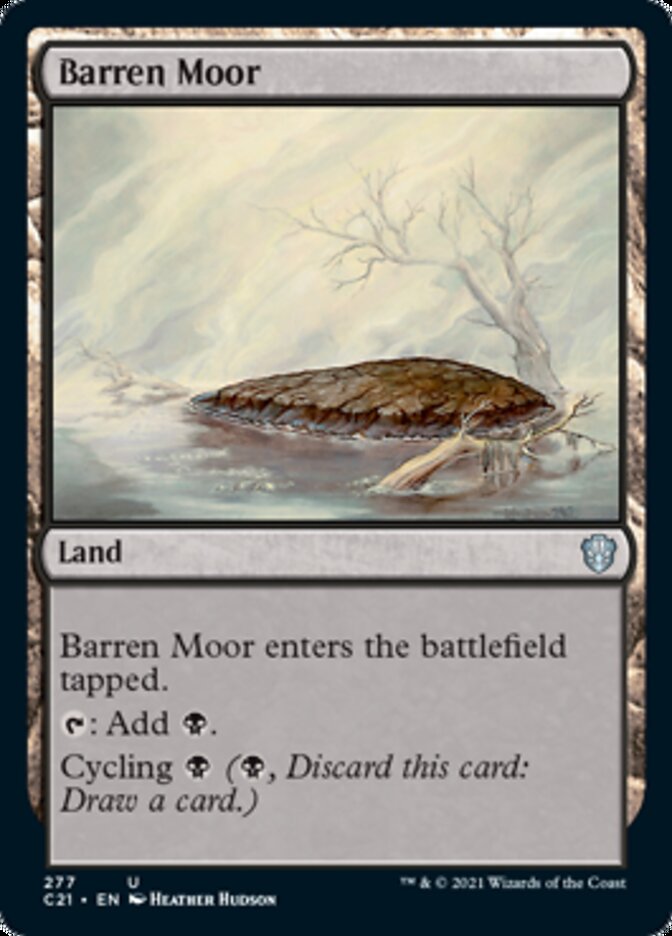 Barren Moor [Commander 2021] | Spectrum Games