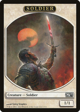 Soldier Token [Magic 2013 Tokens] | Spectrum Games