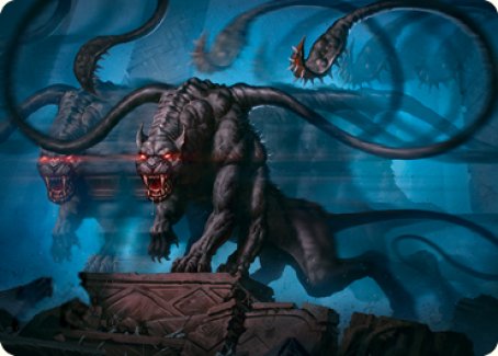 Displacer Beast Art Card [Dungeons & Dragons: Adventures in the Forgotten Realms Art Series] | Spectrum Games