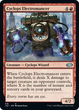 Cyclops Electromancer [Jumpstart 2022] | Spectrum Games