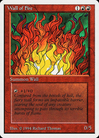 Wall of Fire [Summer Magic / Edgar] | Spectrum Games