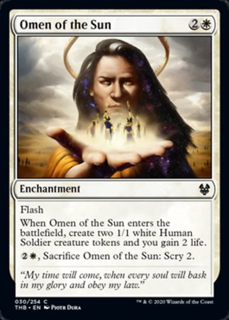 Omen of the Sun [Theros Beyond Death] | Spectrum Games