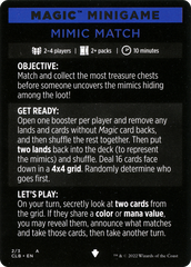Mimic Match (Magic Minigame) [Commander Legends: Battle for Baldur's Gate Minigame] | Spectrum Games