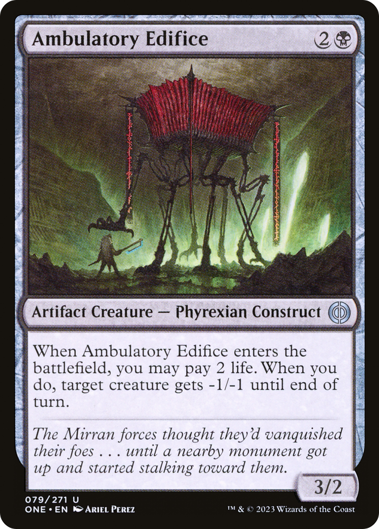Ambulatory Edifice [Phyrexia: All Will Be One] | Spectrum Games