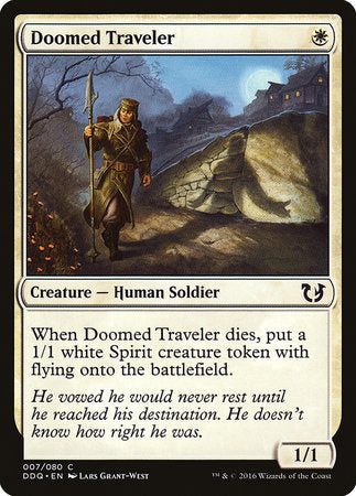 Doomed Traveler [Duel Decks: Blessed vs. Cursed] | Spectrum Games