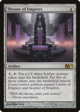 Throne of Empires [Magic 2012] | Spectrum Games