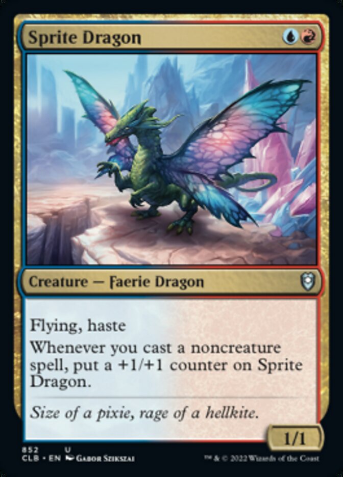 Sprite Dragon [Commander Legends: Battle for Baldur's Gate] | Spectrum Games