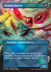 Thing in the Ice // Awoken Horror (Borderless Alternate Art) [Regional Championship Qualifiers 2023] | Spectrum Games