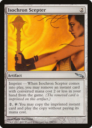 Isochron Scepter [Mirrodin] | Spectrum Games
