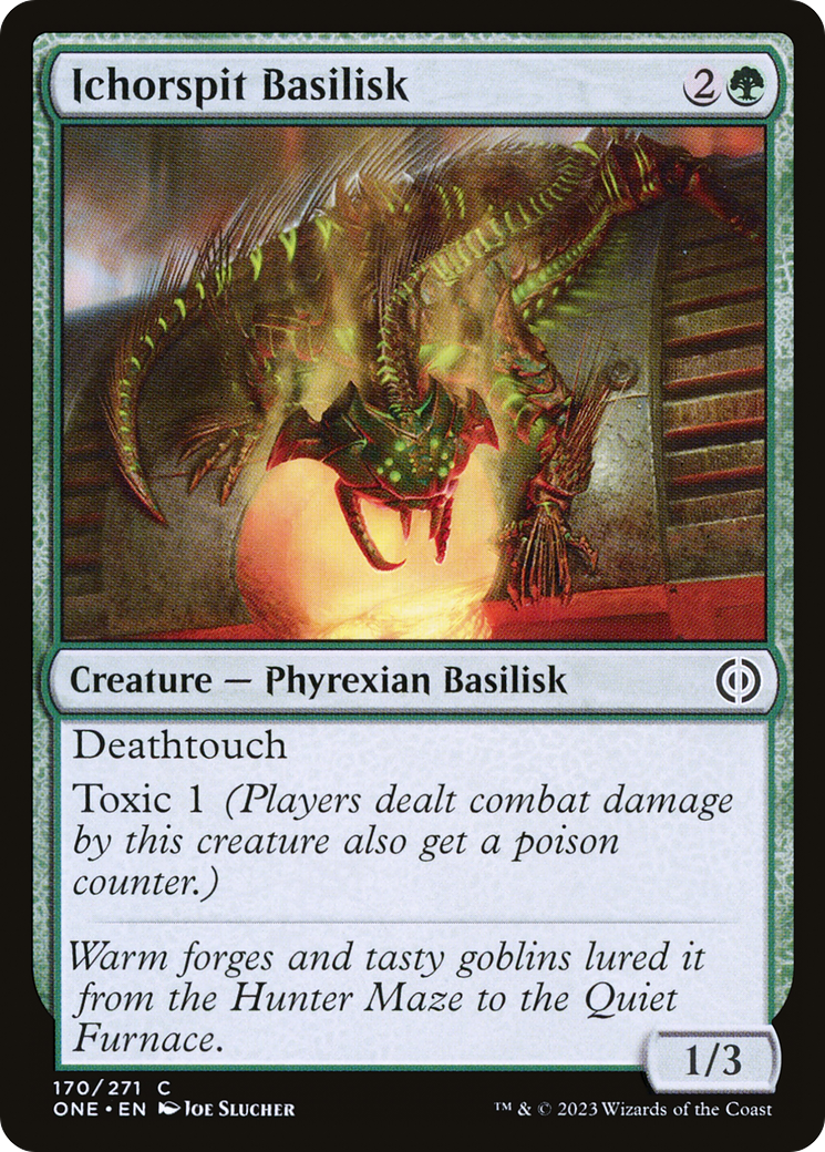 Ichorspit Basilisk [Phyrexia: All Will Be One] | Spectrum Games