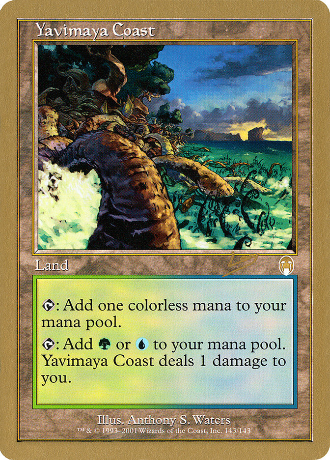 Yavimaya Coast (Raphael Levy) [World Championship Decks 2002] | Spectrum Games