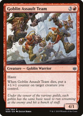 Goblin Assault Team [War of the Spark] | Spectrum Games