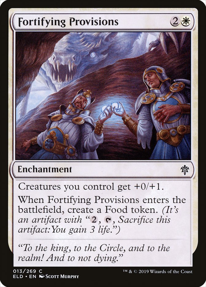 Fortifying Provisions [Throne of Eldraine] | Spectrum Games