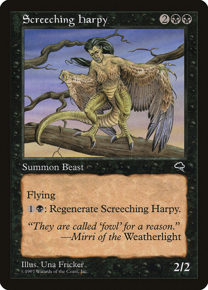 Screeching Harpy [Tempest] | Spectrum Games