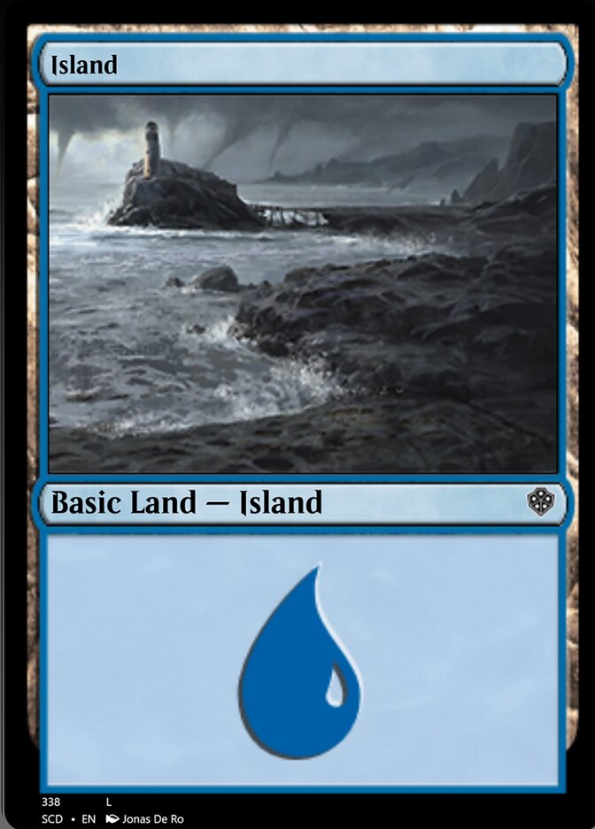 Island (338) [Starter Commander Decks] | Spectrum Games