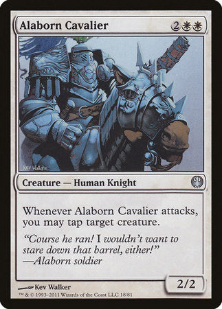 Alaborn Cavalier [Duel Decks: Knights vs. Dragons] | Spectrum Games