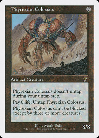 Phyrexian Colossus [Seventh Edition] | Spectrum Games