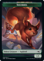 Squirrel // Treasure (013) Double-sided Token [Unfinity Tokens] | Spectrum Games
