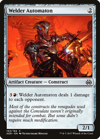 Welder Automaton [Aether Revolt] | Spectrum Games