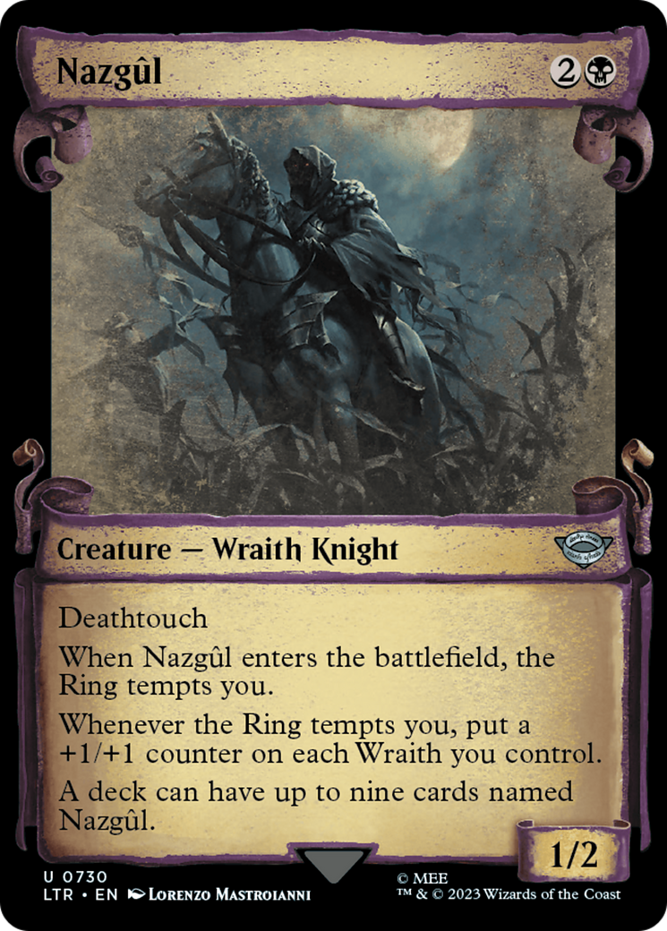 Nazgul (0730) [The Lord of the Rings: Tales of Middle-Earth Showcase Scrolls] | Spectrum Games