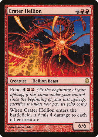 Crater Hellion [Commander 2013] | Spectrum Games