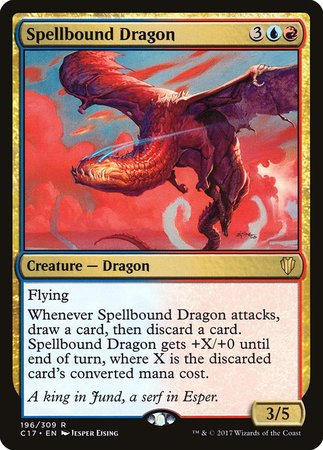 Spellbound Dragon [Commander 2017] | Spectrum Games